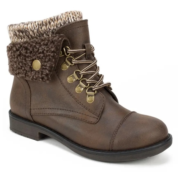 CLIFFS BY WHITE MOUNTAIN DOWNEY COMBAT BOOT 7 Brown - Picture 1 of 13